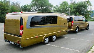 Luxury Motorhome Built from an Ordinary Bus   