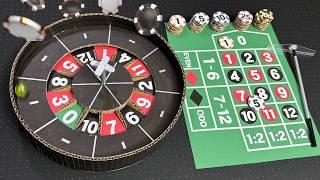 Homemade Casino Fun: Creating a Cardboard Roulette Wheel, Pencil or wooden stick,