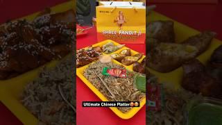 Chinese Platter In Just Rs.249 Only At Shree Pandit Ji Foods, Mall Road, Kanpur | #shorts