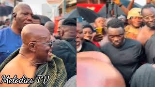 Man under PRESSURE to apologize to Akufo Addo for frowning at him