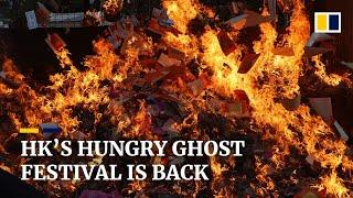 Hong Kong’s Hungry Ghost Festival returns after Covid-19 cancellation in 2020