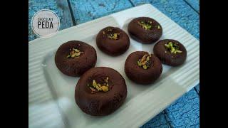 Chocolate Peda| Indian Sweet| Quick & Easy| Homemade~AR's Tasty Bites