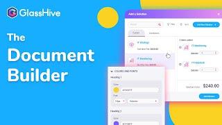 Introducing GlassHive's Document Builder