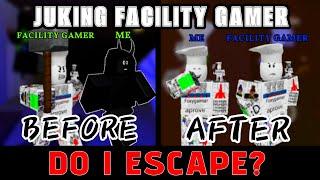 JUKING and ESCAPING @FacilityGamer  [ROBLOX] FLEE THE FACILITY