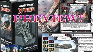 YT-2400 Redesign!  New Preview for X-Wing 2.5 - The Outrider Flies Again!