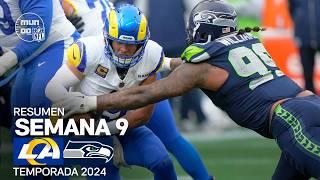 Los Angeles Rams vs. Seattle Seahawks | Resumen NFL en español - Semana 9 | NFL Highlights 2024