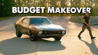 SAVING a 1974 JAVELIN and TRANSFORMING it on a BUDGET