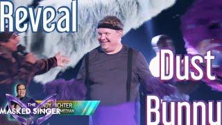 The Dust Bunny Revealed / Andy Richter / The Masked Singer USA Season 12 Ep. 4