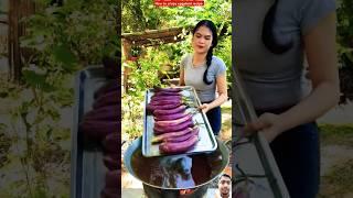 How to cook crispy eggplant recipe #shortsfeed #shorts #cooking #food #recipe #eggplant #eggs #fry