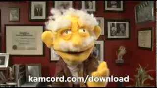 Kamcord as explained by Professor Hans von Puppet himself