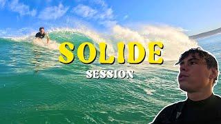 GROSSE SESSION PARFAITE SEUL AU LEVE DE SOLEIL (J'ai galéré !) | RAW POV Surf Killian M