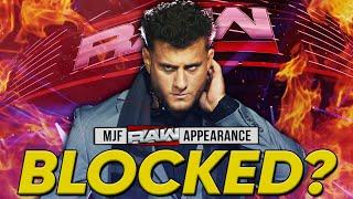 WWE BLOCK MJF Appearance During Raw?