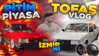 İZMİR İŞİ TOFAŞLARLA 1 GÜN RİTİM PİYASA GÜNLÜK VLOG #izmir #berkcakmak #tofaş #izmirişi