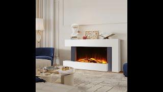 YFA 5202ERA Wooden Wall Mounted Electric Fireplace