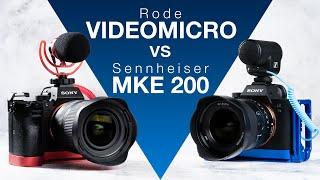 Rode Video Micro vs Sennheiser MKE 200 | Which Should You Buy