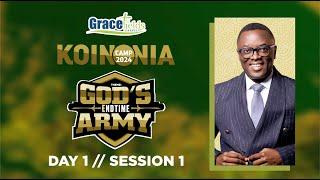 KOINONIA CAMP 2024 DAY 1// SESSION 1// WITH REV SIMON AMPOFO