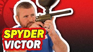 Shooting the Spyder Victor Beginner Package under $200 | Lone Wolf Paintball Michigan