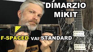 DiMarzio mikit - Mikä on F-Spaced?