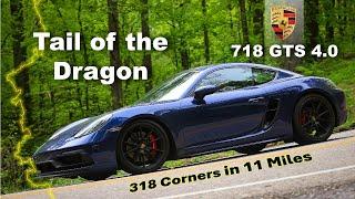 Stopped at Twice the Speed Limit | The Tail of The Dragon | Porsche 718 GTS 4.0 | Ep 25