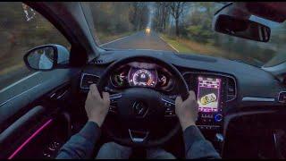 Renault Megane Night | 4K POV Test Drive #347 Joe Black