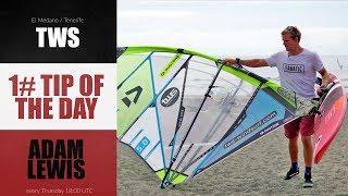 1# TIP OF THE DAY - Adam Lewis - leaving your kit on the beach for the next session