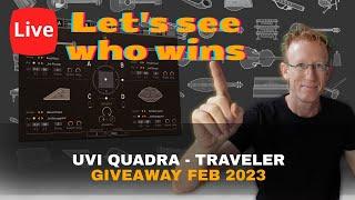 Let's See Who Wins UVI Quadra Traveler Giveaway