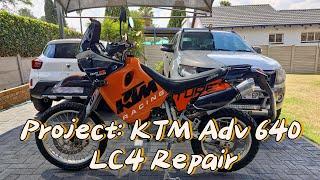 KTM Adventure 640 LC4 Repair