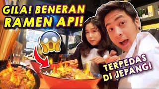 GILA!! RAMEN BERAPI + FULL CABE! RAMEN TERPEDAS DI JEPANG!?