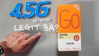 TECNO SPARK GO 1 / LEGIT 4.5G NETWORK? UNBOXING & REVIEW