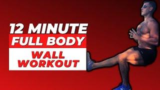 Whole Body Wall Workout to Burn Fat at Home | BJ Gaddour