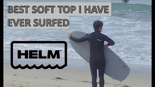 BEST SOFT TOP Mini Simmons EVER!!! - HELM Weekender Surfboard Review