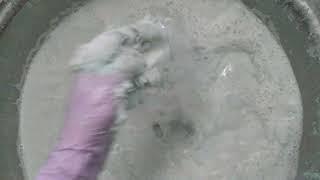 Comet and kitchen klenzer powder paste play ASMR part 1