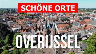 Reise nach Overijssel, Niederlande | Natur, Tourismus, Urlaub, Orte, Landschaften | Drohne 4k Video