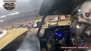 #0 Scott Bloomquist - 2022 Gateway Dirt Nationals - Super Late Model - InCar Camera