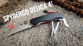 How I integrated a SPYDERCO DELICA 4 into 111 Swiss Army Knife | 4K