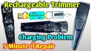 Rechargeable Trimmer Charging Pin Repair | Philips Trimmer Charging Problem Repair