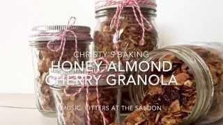 Honey Almond Cherry Granola