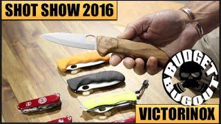 Victorinox Swiss Army Knives | SHOT Show 2016 -- Wounded Warrior & NEW Swiss Army Knives!