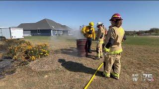 Grass fire risk high in Loess Hills; volunteer fire department on alert