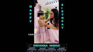 HAPPY BIRTHDAY PRIYANKA MOHAN#priyanka #trendingshorts #birthday #subscribe #lakshmitalks