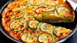 Gott, es ist so lecker! Ein Freund aus Spanien hat mir gezeigt, wie man Zucchini so lecker kocht!