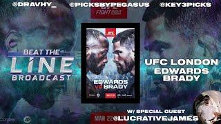 UFC London Edwards vs Brady | Full Card Breakdown | Bets and Predictions w/ LucrativeMMA