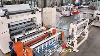 Fully automatic facial paper making machine