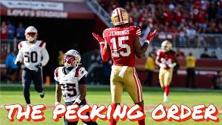 The True Pecking Order in the 49ers Wide Receiver Room