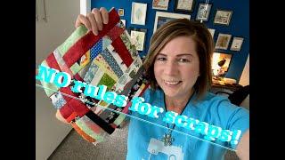 No Rules For Scraps ️ v22.04 | More Scrap Quilting | Scrappy Quilt Block | Sewing for Fun