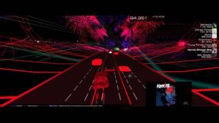 Kavinsky - Nightcall (Audiosurf 2 w/ Retrowave skin)