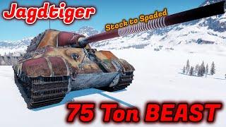 Jagdtiger - Stock to Spaded - Should You Grind/Spade It? Unstoppable Force [War Thunder]