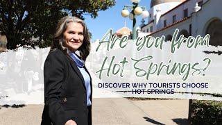 Hot Springs Insider: Famous Bath House! #realestateagent #interview #bathhouse #spa