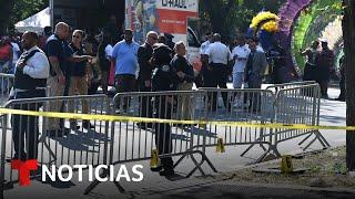 Tiroteo durante un desfile en Nueva York deja cinco heridos | Noticias Telemundo