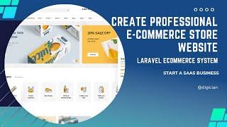 Make Single or Multivendor Marketplace eCommerce Website | Laravel eCommerce System Script | Farmart